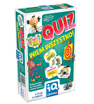 GRANNA PL IQ Quiz Game Je sais tout ! 00151 01518