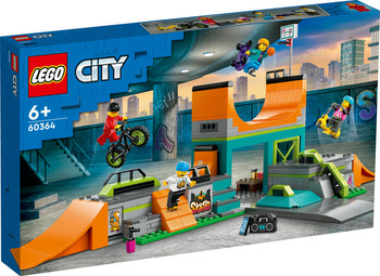 LEGO CITY 6+ Le skatepark de rue 60364