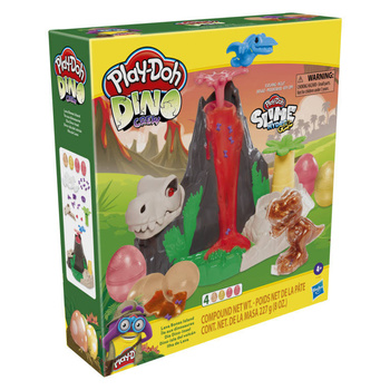 Play-Doh Slime HydroGlitz Dinosaur Island F1500 - Ensemble créatif pour enfants