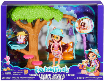 Ensemble de poupées Enchantimals Playground FRH45/FRH44