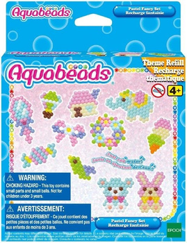 AQUABEADS Ensemble de recharge de perles pastel 31504