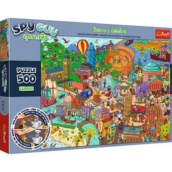 Trefl Puzzle 500 Spy Guy Objets Perdus Europe 37481