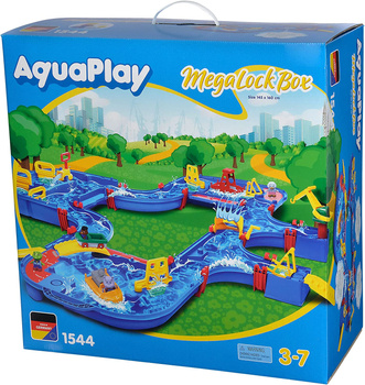 AQUAPLAY Mega Lock Water Track 145x160cm 1544 - Jouet éducatif pour enfants