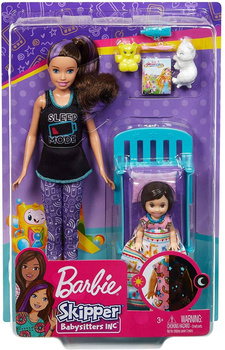 Barbie Skipper Babysitter set Il est temps de dormir GHV88