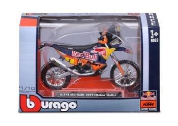 Bburago Moteur RedBull KTM 450 Rallye 1:18 51086 15153