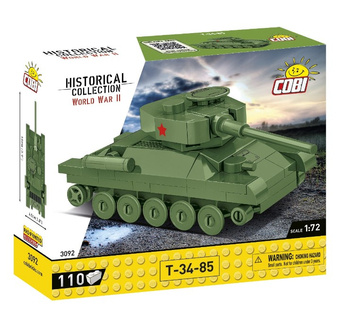 COBI HC Char de la Seconde Guerre mondiale T-34/85 110kl 3092