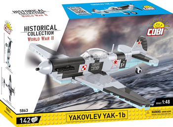 COBI HC Seconde Guerre Mondiale Yakovlev YAK-1B 142kl 5863