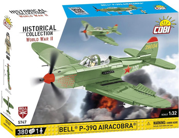 COBI HC Seconde Guerre mondiale BELL P-39Q Airacobra 380 briques 5747