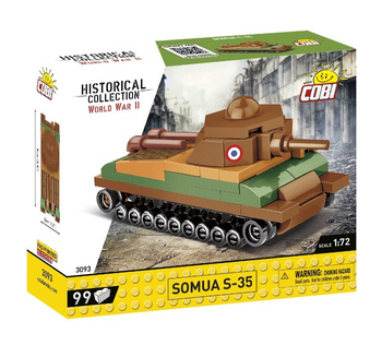 COBI HC Seconde Guerre mondiale Somua S-35 99kl 3093