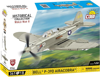 COBI HC WWII BELL P-39D Airacobra 361 briques 5746