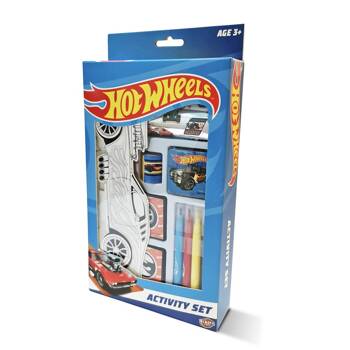 Ensemble créatif Hot Wheels avec marqueurs pour enfants BTHW-C10