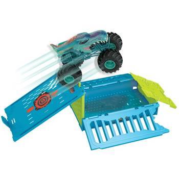 Hot Wheels Monster Truck Mega-Wrex dans une caisse HNC29 - Jouet pour enfants