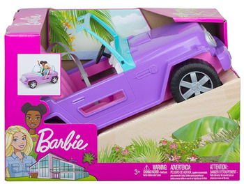 Jeep de plage Barbie pour poupées Barbie GMT46