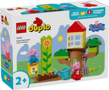 LEGO DUPLO Le jardin et la cabane dans les arbres de Peppa 10431