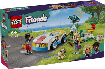 LEGO FRIENDS Voiture électrique et station de recharge.42609