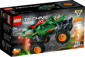 LEGO TECHNIC Monster Jam Dragon 42149 Jouet pour enfants de 7 ans et plus