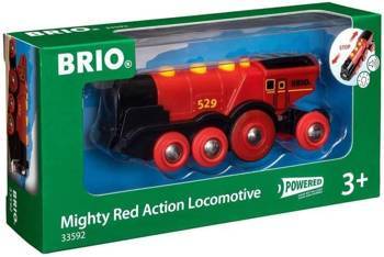 Locomotive rouge classique Brio 33592 592007