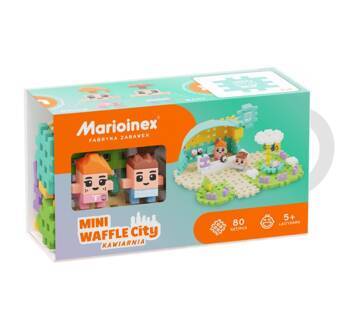 MARIOINEX Mini blocs de gaufres Café 80 pièces 03186