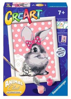 Peinture par numéros CreArt 28933 Lapin doux