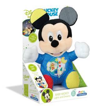 Peluche lumineuse Mickey Mouse pour enfants 17206