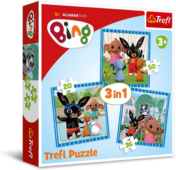 Puzzle 3 en 1 pour enfants S'amuser entre amis 34851