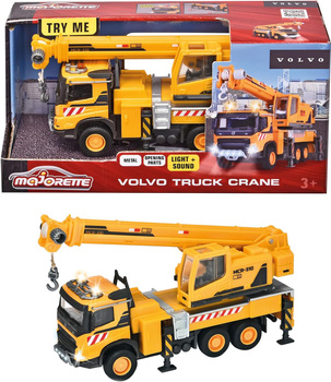 SIMBA Majorette Volvo camion grue 22cm 372-3004