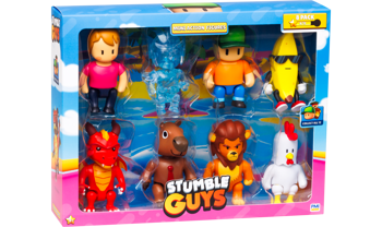 STUMBLE GUYS S1 Mini figurines d'action, paquet de 8 Deluxe A 89038