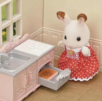 SYLVANIAN Maison de campagne confortable au toit rouge 05567