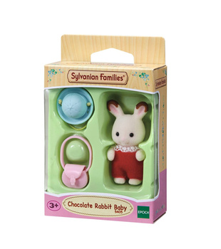 Sylvanian Families Bébé lapin en chocolat 05405