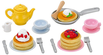 Sylvanian Families Ensemble de cuisine à crêpes faites maison 05225