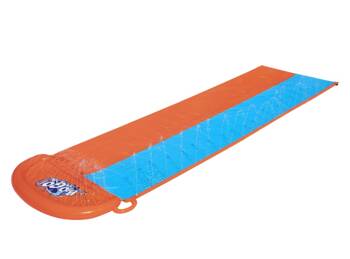 Toboggan aquatique double avec arroseurs BESTWAY 488cm B52328 69085