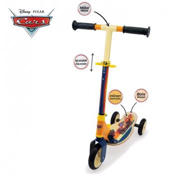 Trottinette à trois roues en bois Cars 3 pour enfants 750119