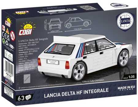 COBI YOUNGTIMER Lancia Delta HF Intégrale 63kl 24509