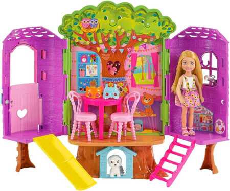 Cabane dans les arbres Barbie Chelsea MATTEL HPL70