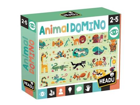 Domino Animals - Jeu éducatif pour enfants 123