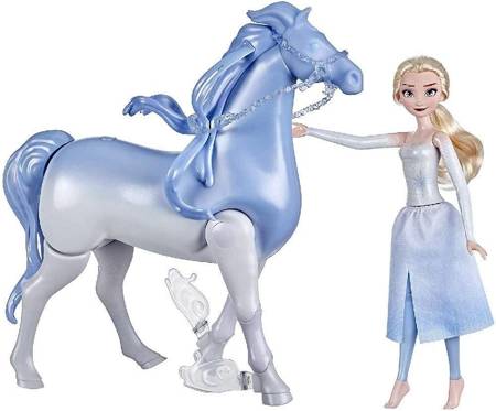 Frozen 2 Elsa le cheval Nokk nage et marche E6716