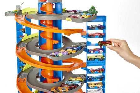 Hot-Wheels City 50 méga garage 70cm HFH03