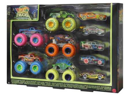 Hot Wheels Monster Truck 1:64 véhicule phosphorescent HCB57