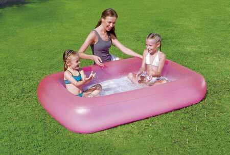 Piscine gonflable Bestway 165x104x25cm avec sol souple B51115