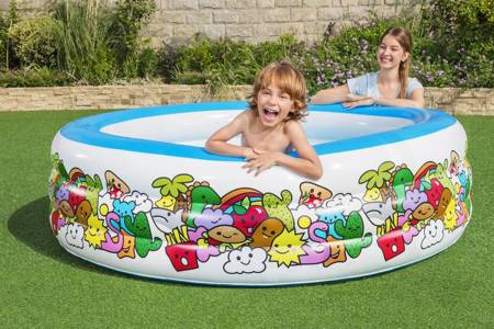 Piscine gonflable Bestway 196x53cm B51122 - parfaite pour le jardin