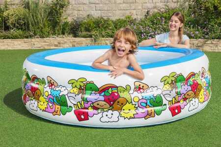 Piscine gonflable Bestway 196x53cm B51122 - parfaite pour le jardin