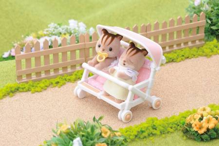 Poussette double Sylvanian Families 04533