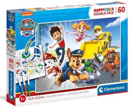 Puzzle 60 Happy Color Paw Patrol 26097 - Puzzle pour enfants