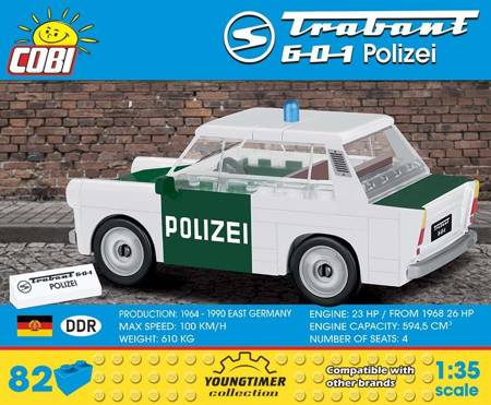 Trabant 601 police 81 blocs 24541