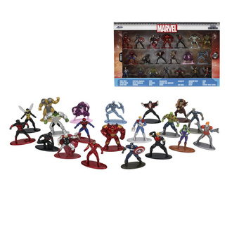 JADA Marvel Figurines en métal, paquet de 20, série 6 322-5018