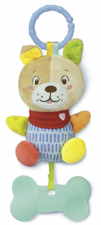 Clementoni BABY Hochet doux Chien pour bébés 17824