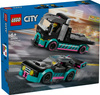 LEGO CITY La voiture de course et la dépanneuse 60406