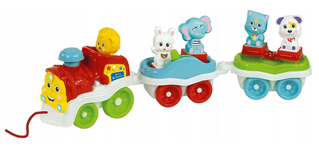 Interactive train with animals Clementoni BABY 50802