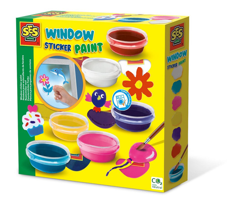 Paints for painting on windows - 00366