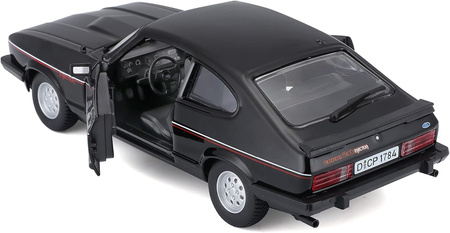 Bburago 1:24 Ford Capri 1982 black 21093BK